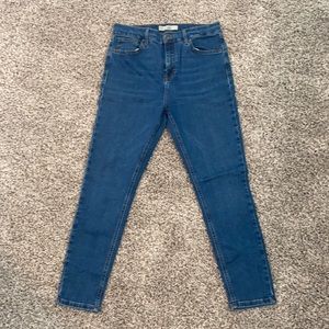 Top shop high waisted skinny jeans